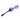 GiGwi Dumbell ‘Push To Mute’ Transparent – Purple / Blue