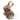Rabbit Fluffy Plush Cat Toy with 3 Refillable Catnip Bags